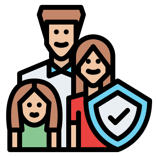 Life Insurance Service Icon Life Insurance Service Icon